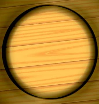 Scorched ring wooden texture background Illustrazione stock