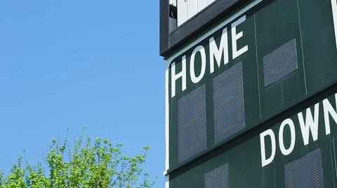Score Board Stock Footage 50618424