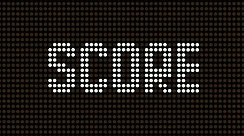 Scoreboard 1 Stock-Footage 10912911