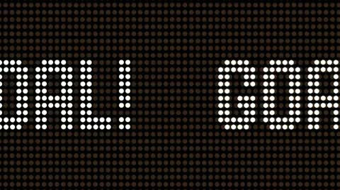 Scoreboard 3 Stock-Footage 10912916