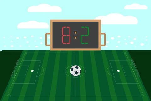 Scoreboard Concept Illustration Stock Illustration