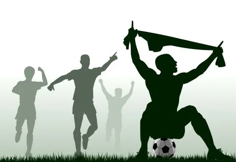 Scored Stock Illustration