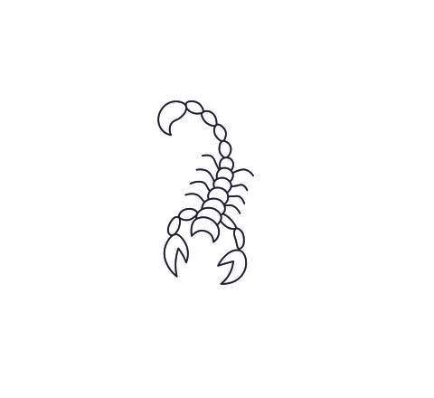 Scorp Stock Illustration