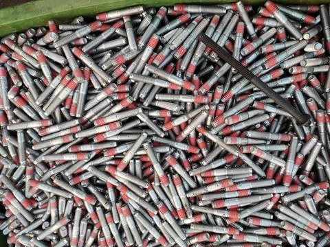 Scorpio engine screw Stock Photos