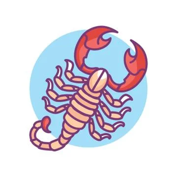 Scorpio 库存插图