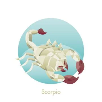 Scorpio 库存插图