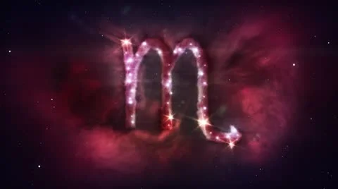 Scorpio nebula loop Stock Footage 11308772