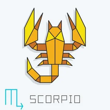 Scorpio sign Stock Illustration