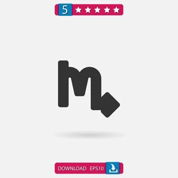 Scorpio vector icon Stock Illustration