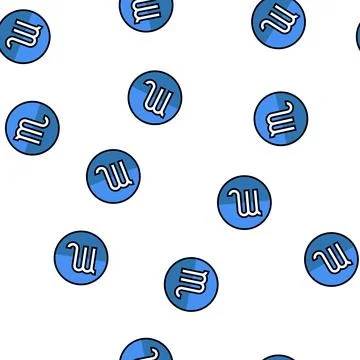 Scorpio zodiac vector seamless pattern Stock Illustration