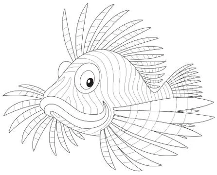 Scorpion fish Stock Illustration