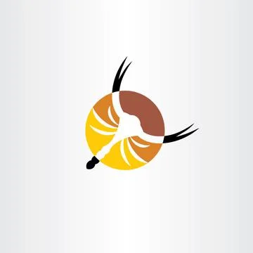 Scorpion icon design logo vector Stock Illustration