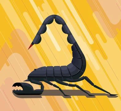 Scorpion Stock Illustration