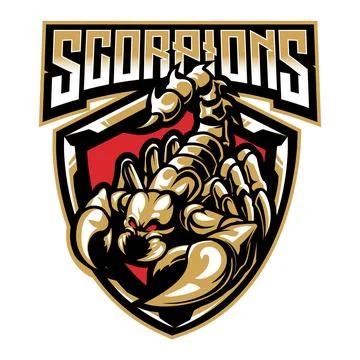 Scorpion mascot logo design vector with modern illustration concept Stock Illustration