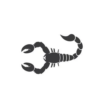 Scorpion vector icon  illustration design Stock-Illustration