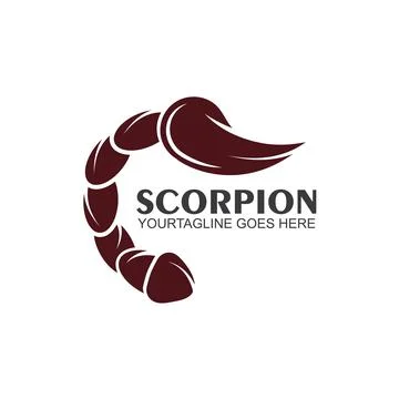 Scorpion vector icon  illustration design Stock Illustration
