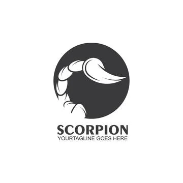 Scorpion vector icon  illustration design Stock-Illustration