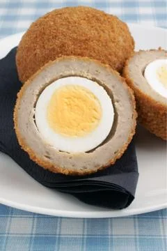 Scotch egg Foto stock