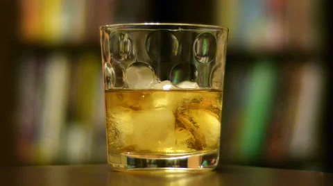 Scotch Pour Stock Footage 33227914