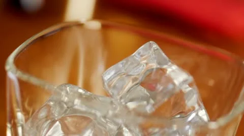Scotch on the rocks Video stock 10821108