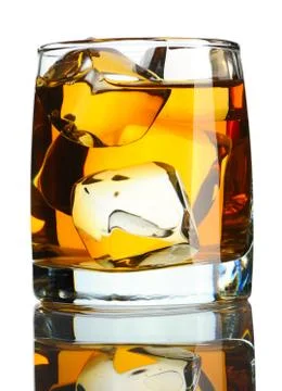 Scotch on the rocks Stock Photos