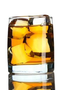 Scotch on the rocks Stock Photos
