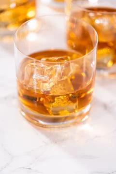 Scotch on the rocks Stock Photos