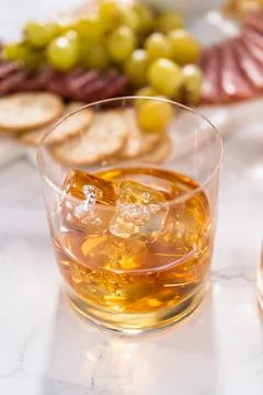 Scotch on the rocks Stock Photos