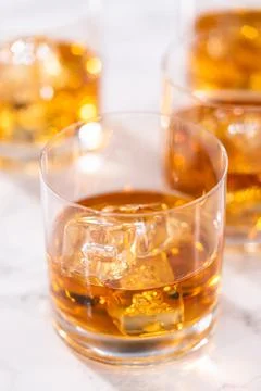 Scotch on the rocks Stock Photos