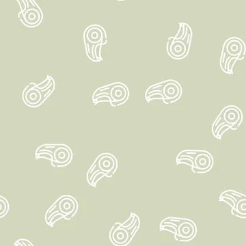 Scotch stationery line vector seamless pattern Stock Illustration