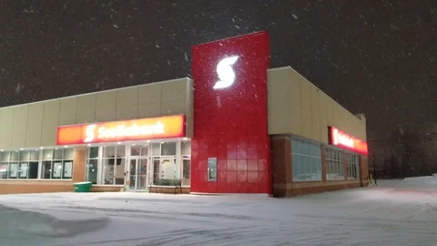 Scotiabank 4 Stock Footage 102072787