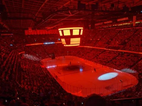 Scotiabank Saddledome Fotos de archivo