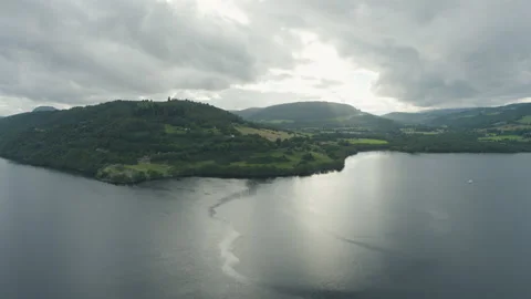Scotland from the air Stock Footage 158571759