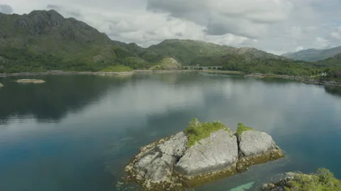Scotland from the air Stock Footage 158734949