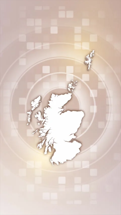 Scotland Animated Map Stock Footage 275901178