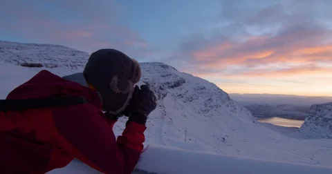 Scotland Bealach-na-Ba Handheld-Pan7 422 50FPS Stock Footage 129799249