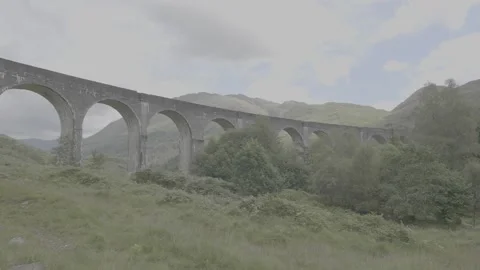 Scotland Bridge Monument Stock-Footage 220567627
