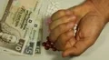 Scotland British Pound GBP, Counting Drugs and Money, Health Care, Pills HD Footage