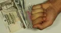 Scotland British Pound GBP, Counting Drugs and Money, Health Care, Pills HD Footage