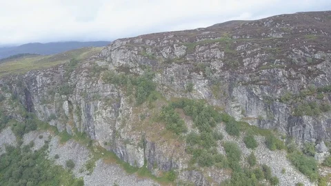 Scotland by drone Video stock 95528722