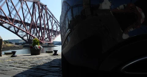 SCOTLAND FORTH BRIDGE Video stock 101312897