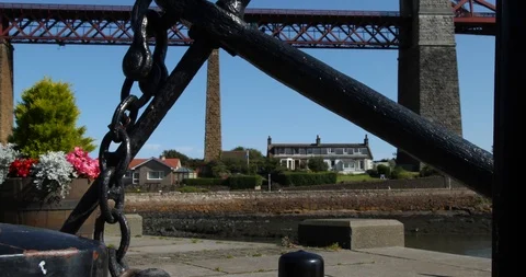 SCOTLAND FORTH BRIDGE Stock Footage 101312945