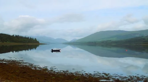 Scotland Loch Video stock 7733624