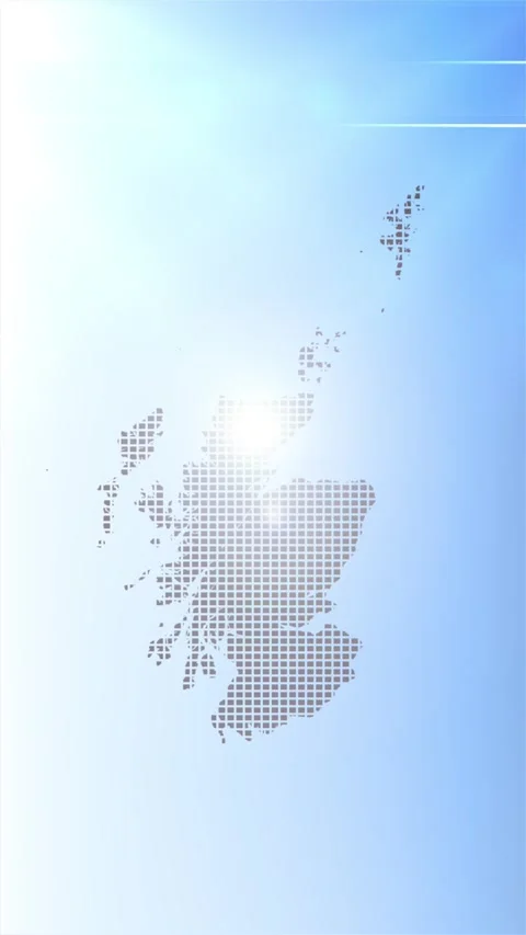 Scotland Map Opener Stock Footage 276973569
