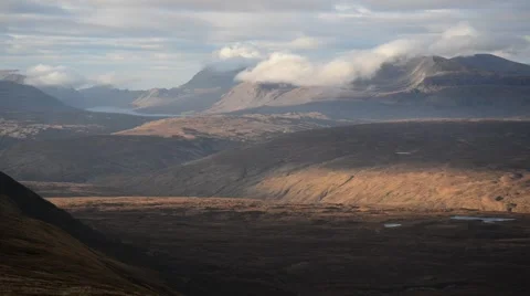 Scotland mountains, Torridon Stock Footage 44282364