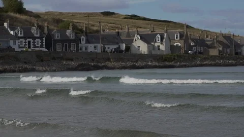 Scotland Shore 2 Stock Footage 122952165