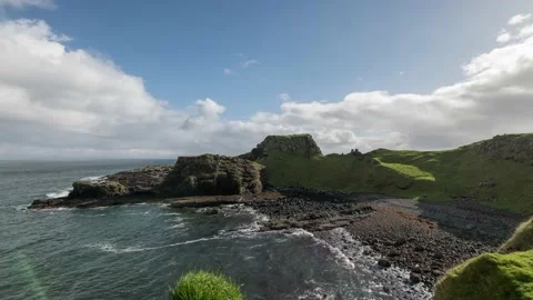Scotland Timelapse Coast View Stock Footage 153263656