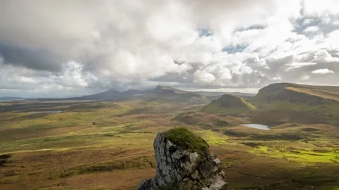 Scotland Timelapse Skye View Stock Footage 153266483