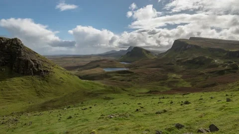 Scotland Timelapse Valley Stock Footage 153265593