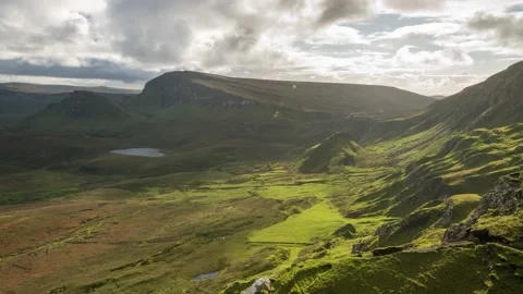 Scotland Timelapse Valley Stock Footage 153266638